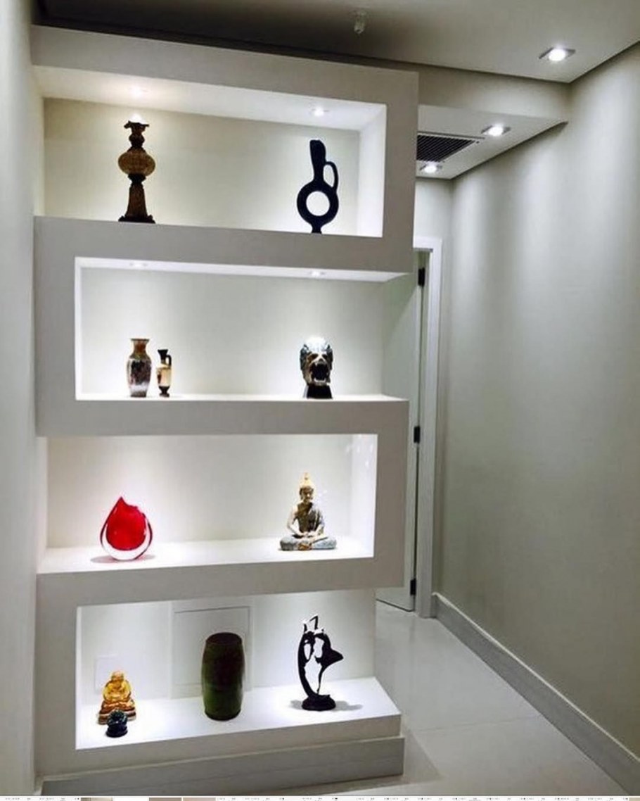 Встроенные полки