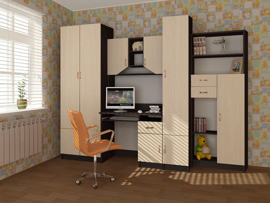 Стенка Юниор венге / венге белфорт