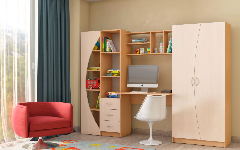 Стол компьютерный СК-54 пирамида