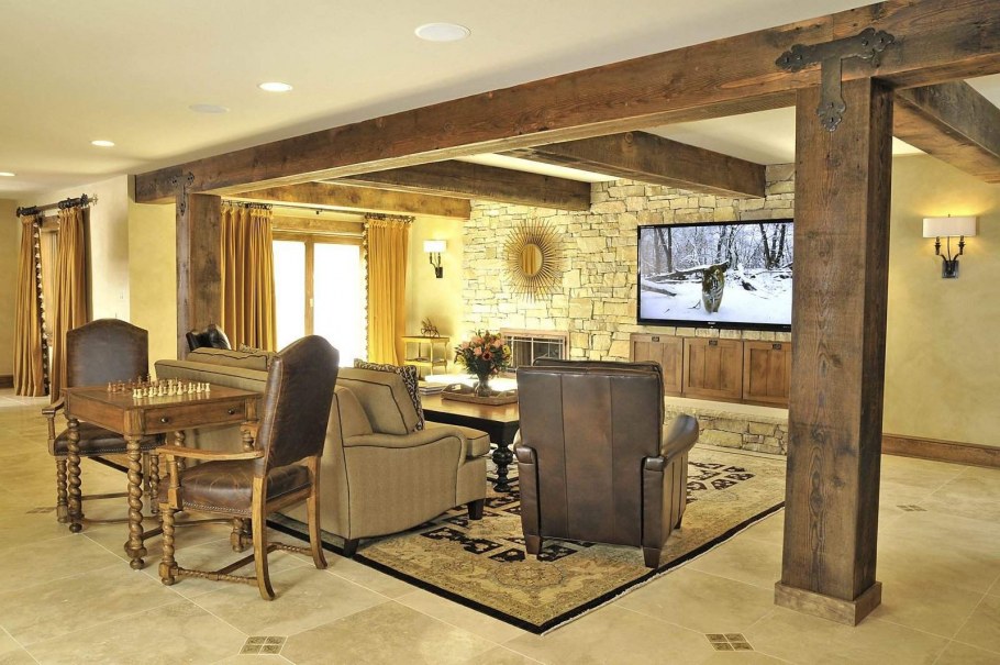 Опора колонна Клеопатра мебельная массив бука