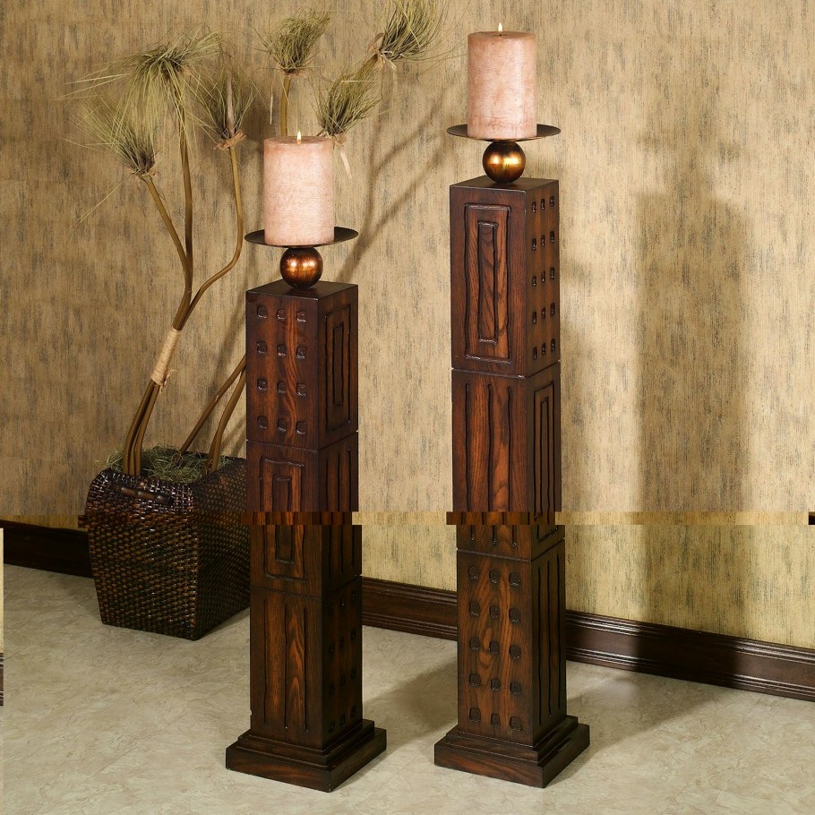 Мраморные колонны в интерьере