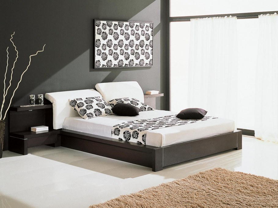 Спальная мебель в стиле хайтек