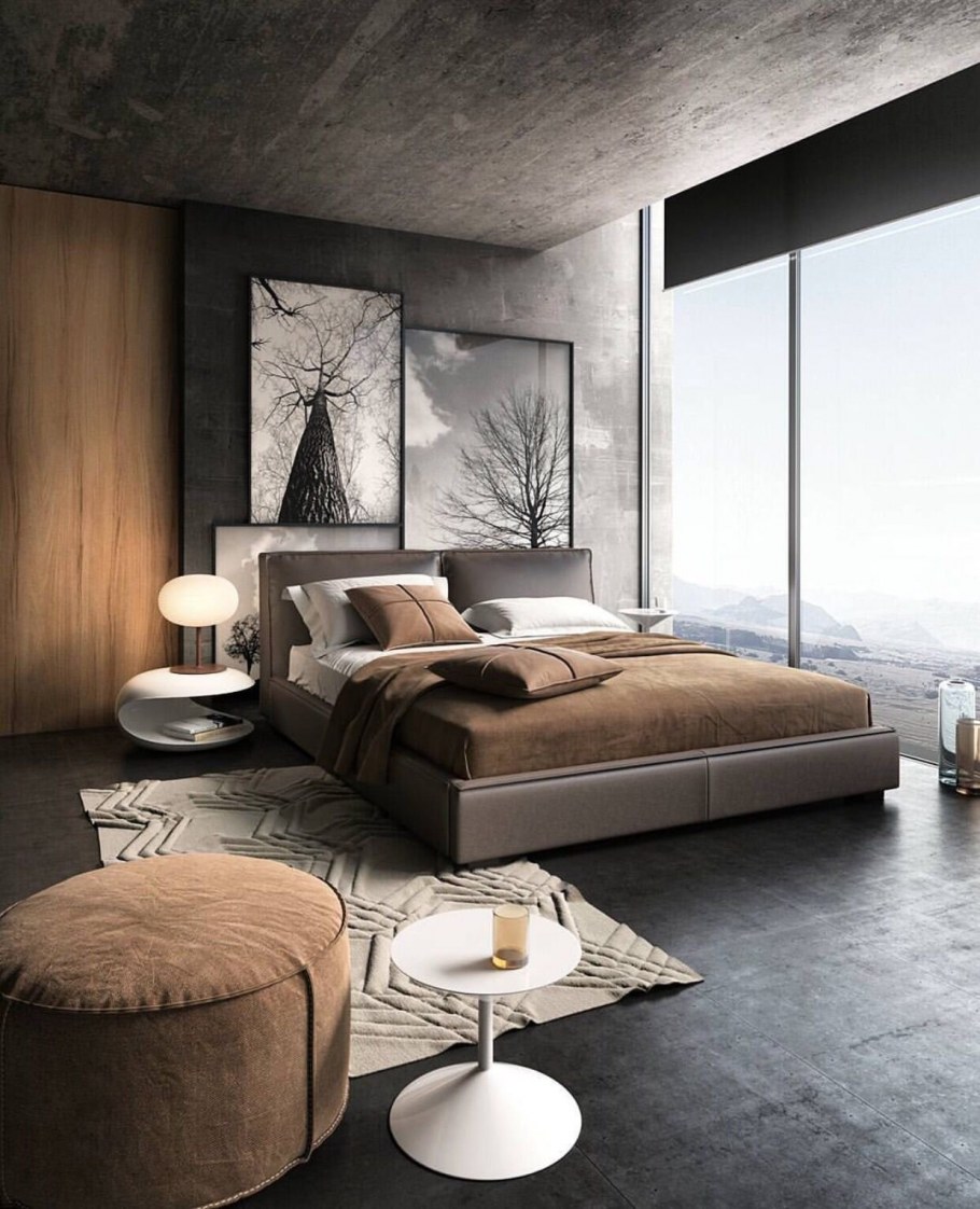 Стильные спальные комнаты