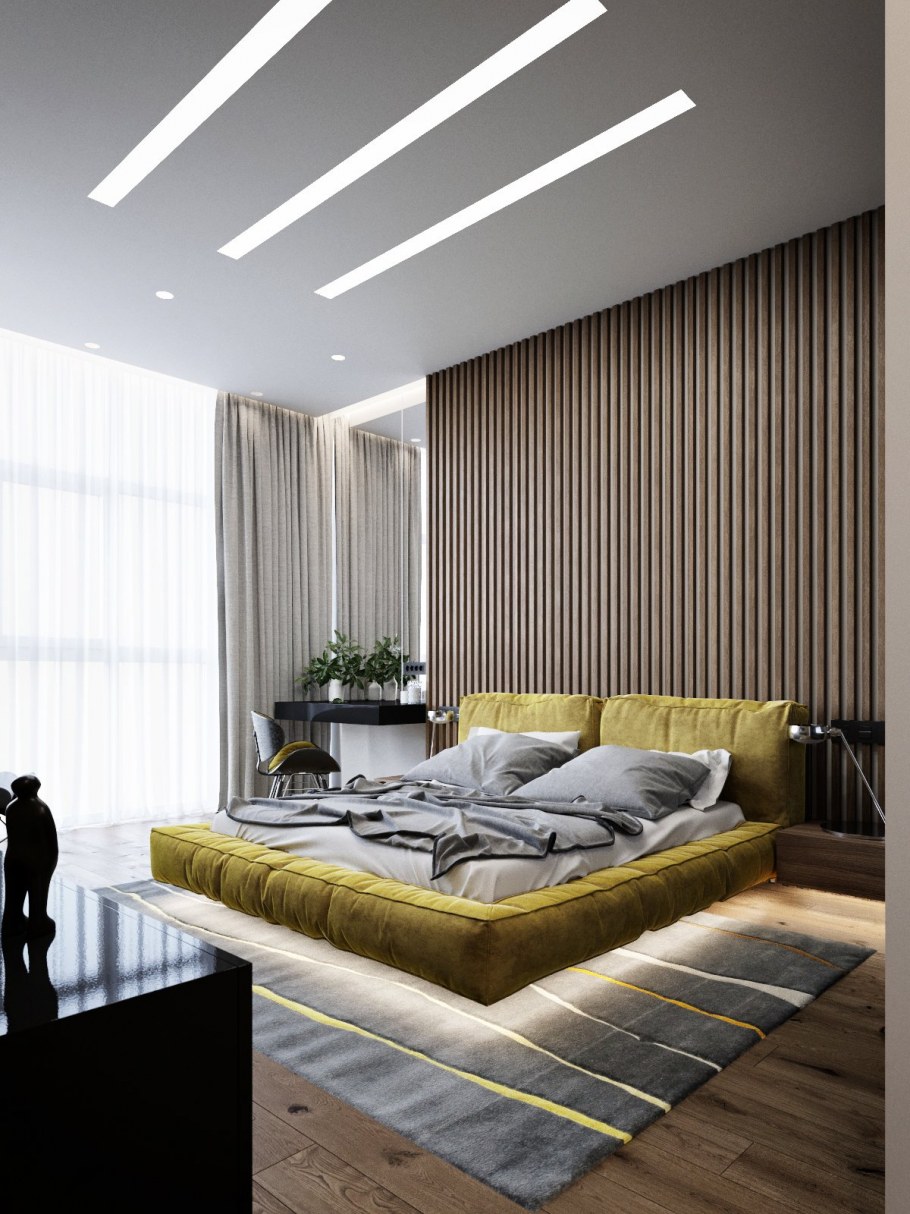 Спальная в современном Тиле