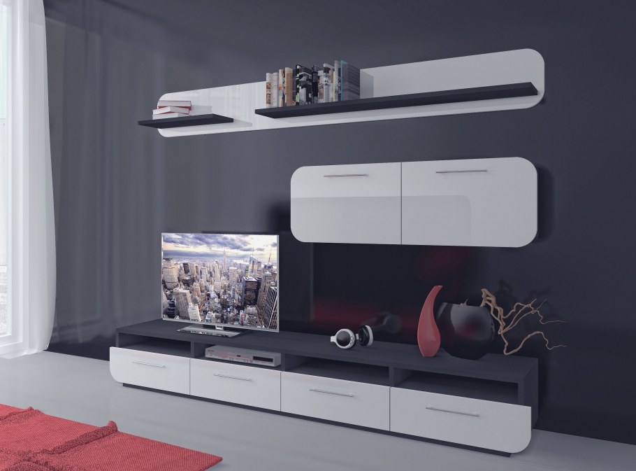 Стенка глянец Бланко