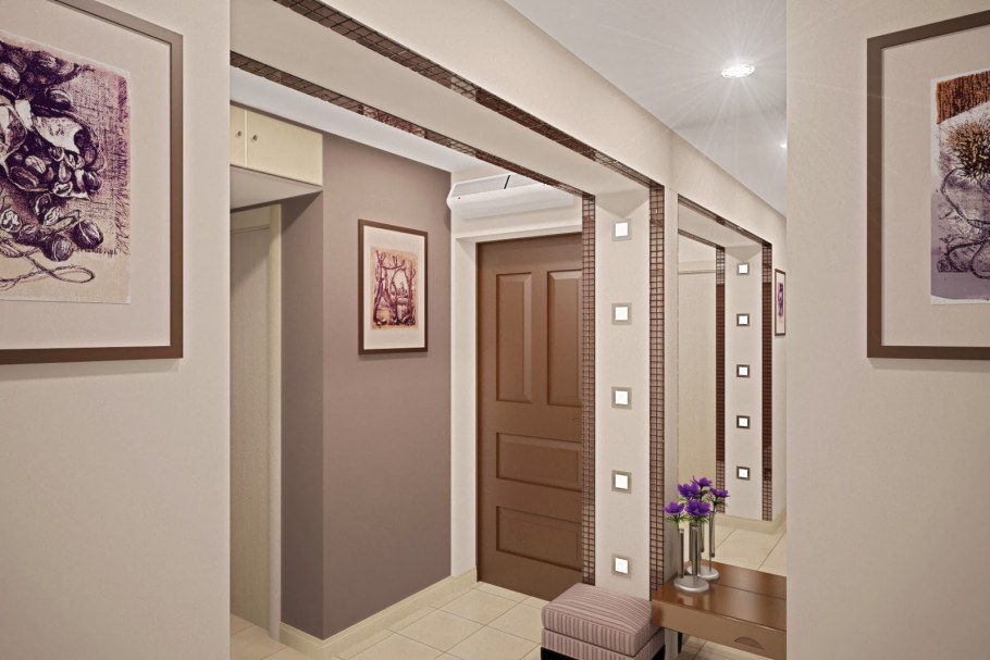 Перепланировка узкого коридора