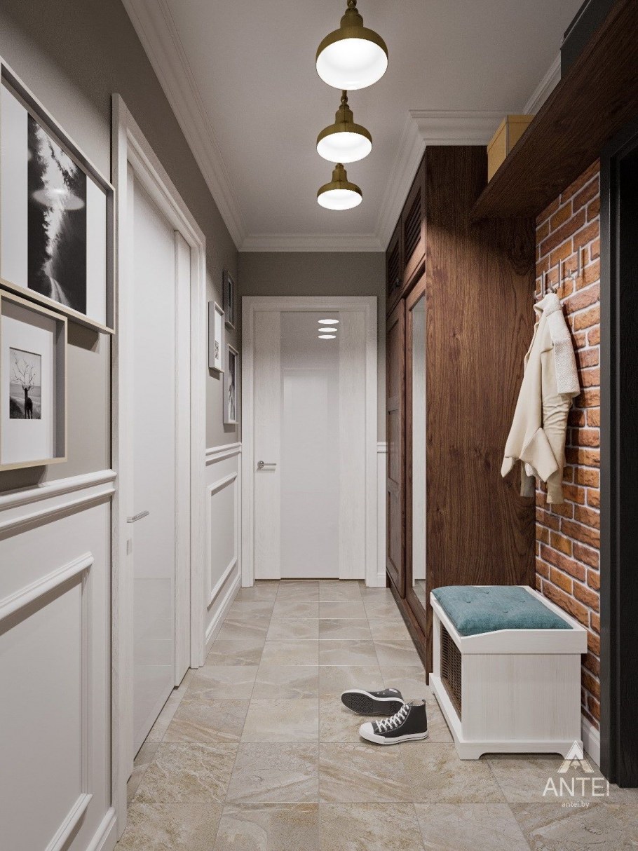 Прихожая в панельной двушке