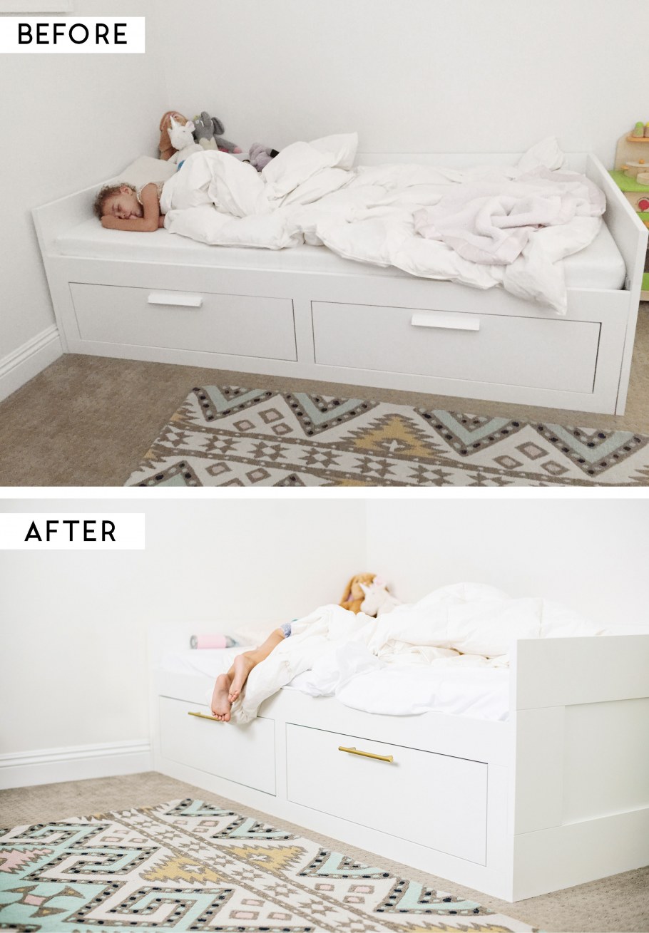 Кровать икеа БРИМНЭС В интерьере детской