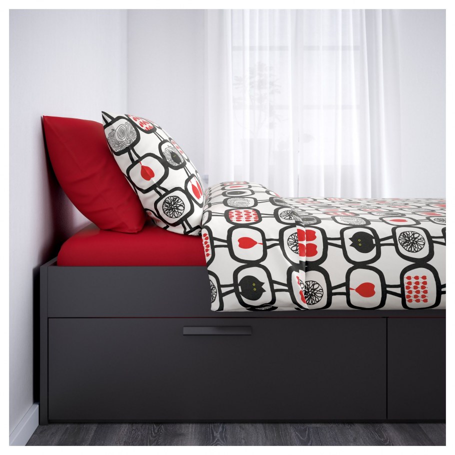 БРИМНЭС икеа кушетка черный