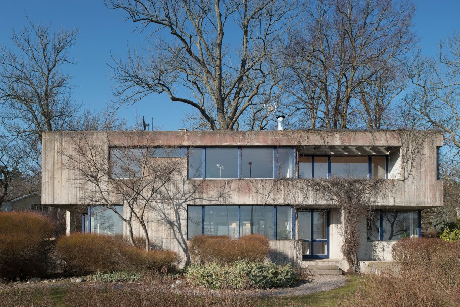 Бетонный дом Швеция