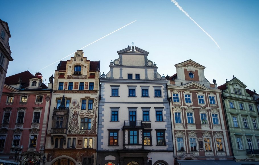 Городские фасады Прага