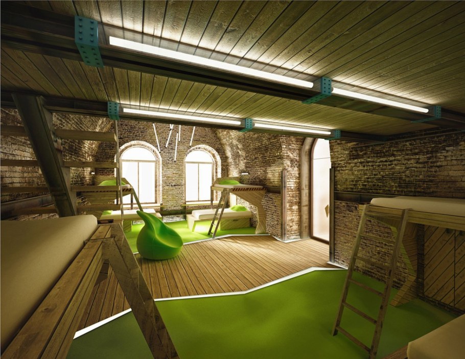 Необычная комната отдыха