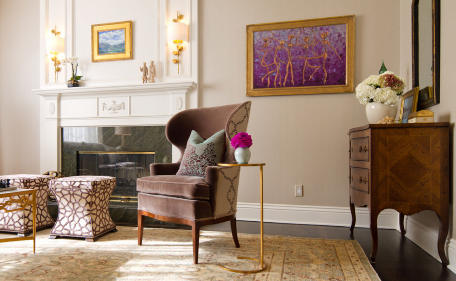 Декор в английском стиле в интерьере квартиры