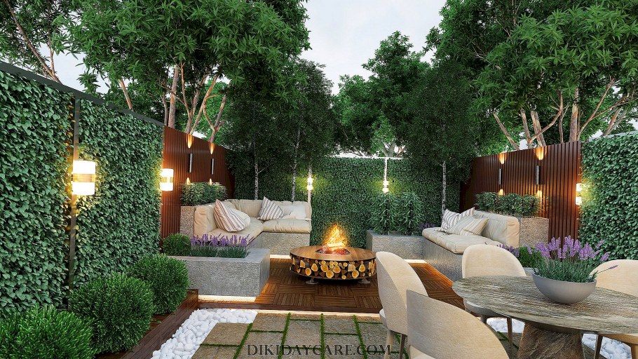 Планировка двора