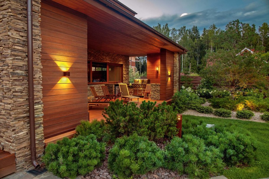 Красивый внутренний дворик