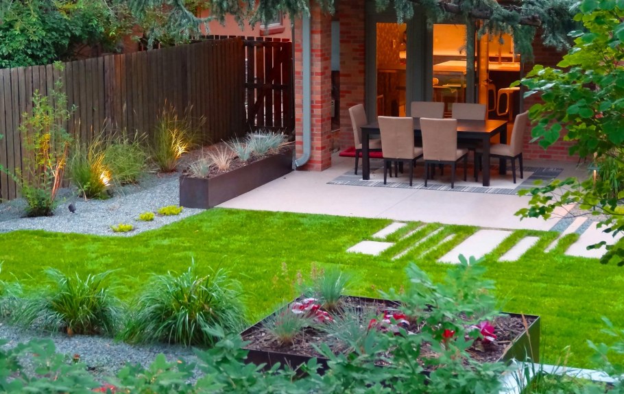 Зонирование гостиной в загородном доме