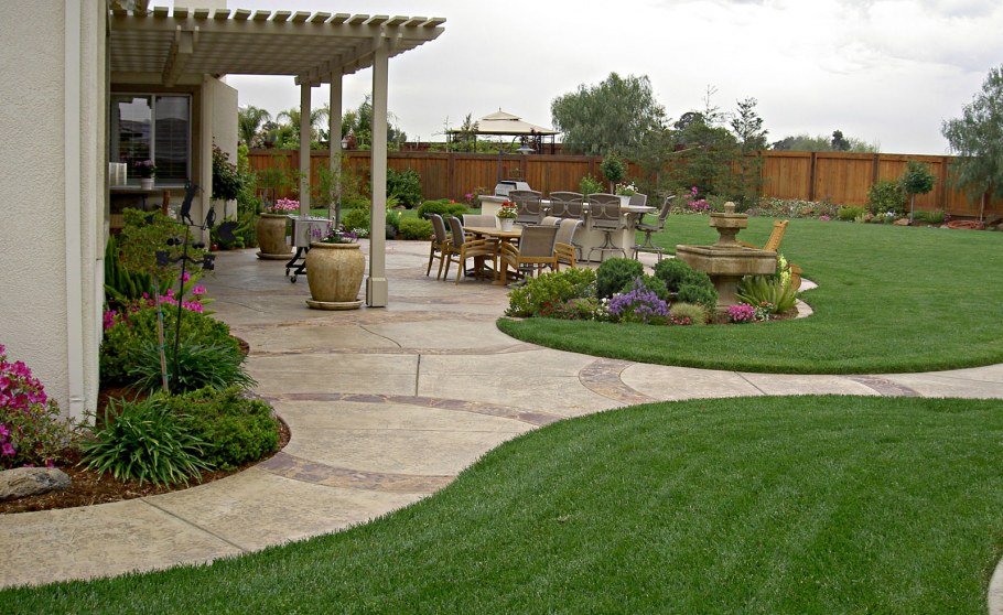 Дачный участок в стиле Минимализм