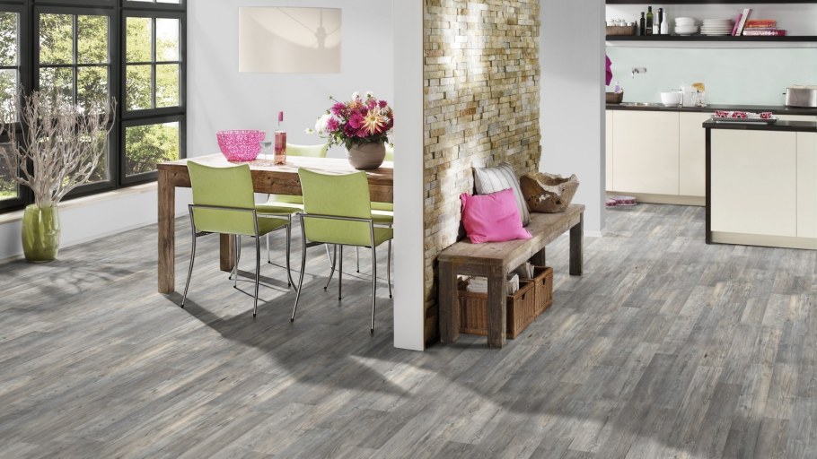 Ламинат ter Hurne a08 дуб Эшфорд серо-коричневый 1385