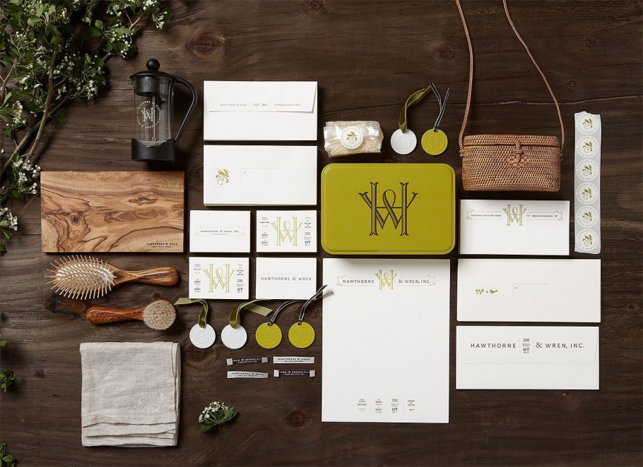 Винтажный фирменный стиль