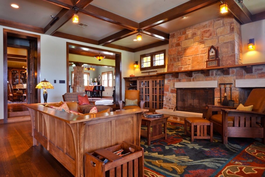 Кухня в стиле Arts and Crafts