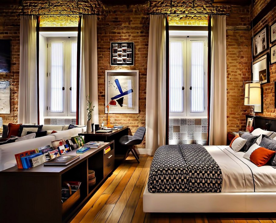 Комната 20 кв в стиле лофт