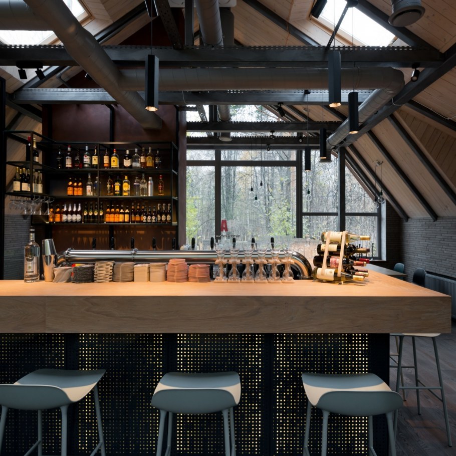 Кафе в скандинавском стиле