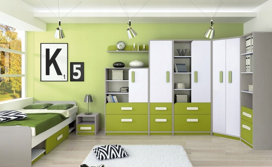 Мебель в комнату для подростка мальчика