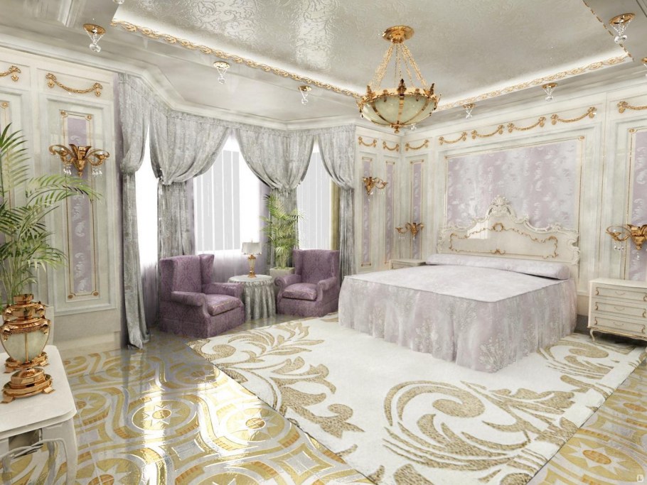 Интерьеры рококо Франция 18 век