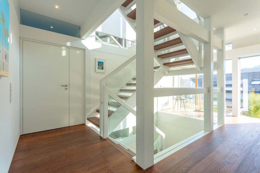 Фахверк лестница