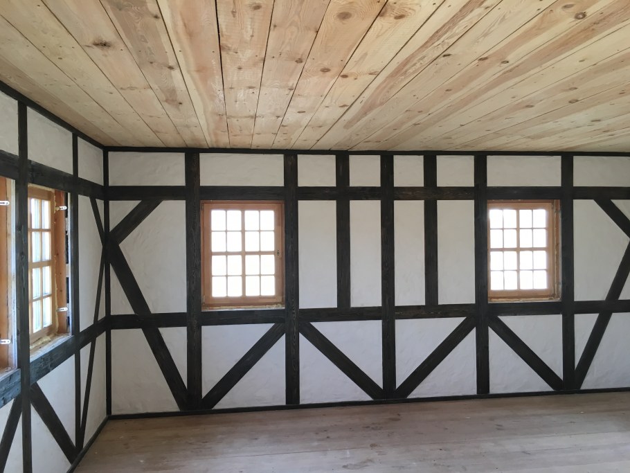 Внутренняя отделка в стиле фахверк
