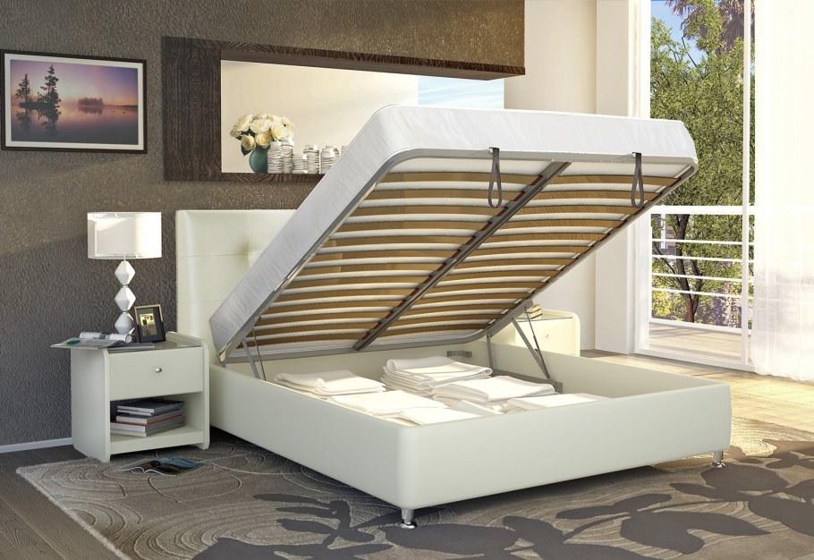 Кровать Marlena Аскона с подъемным механизмом