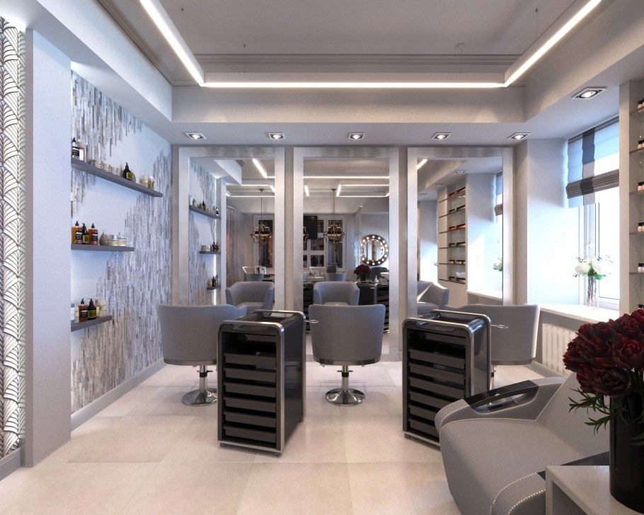 Красивая мебель для салона красоты