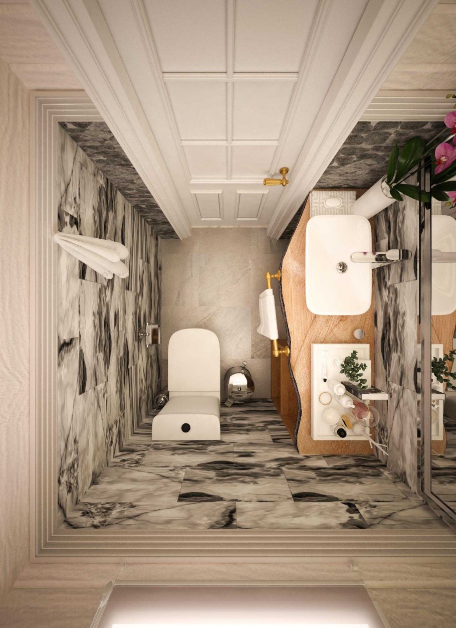 Ар деко интерьер Холл