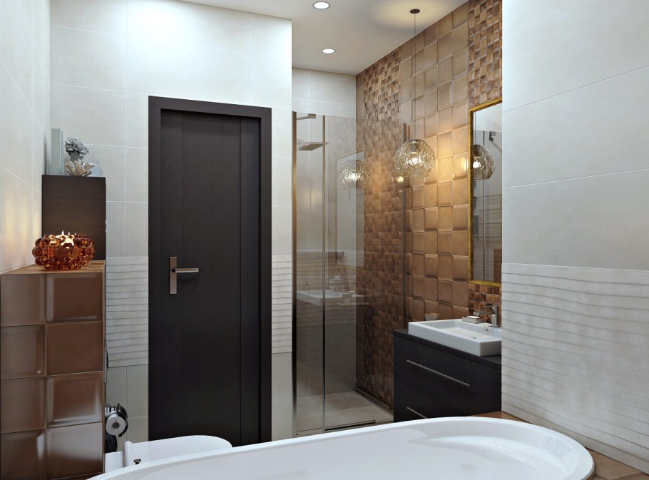 Зеркало во всю стену в прихожей