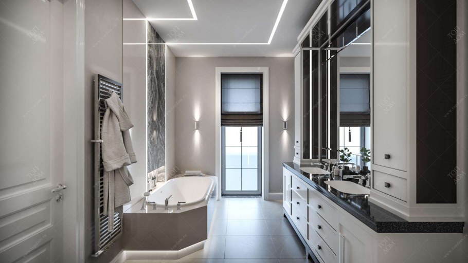 Интерьер кухни и коридора