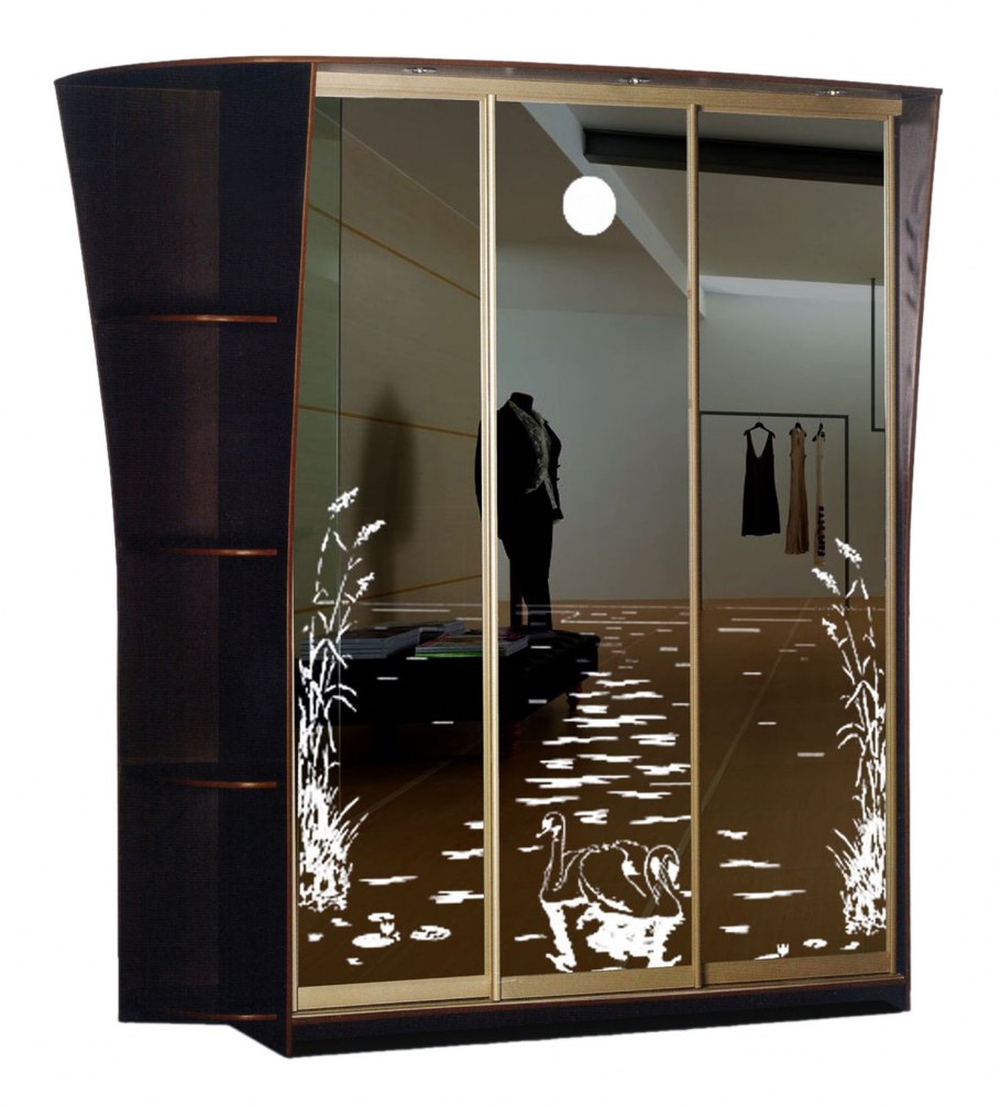 Шкаф купе Айсберг 160 Шамони