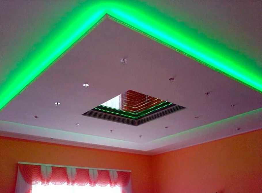 Потолки изгипскардона