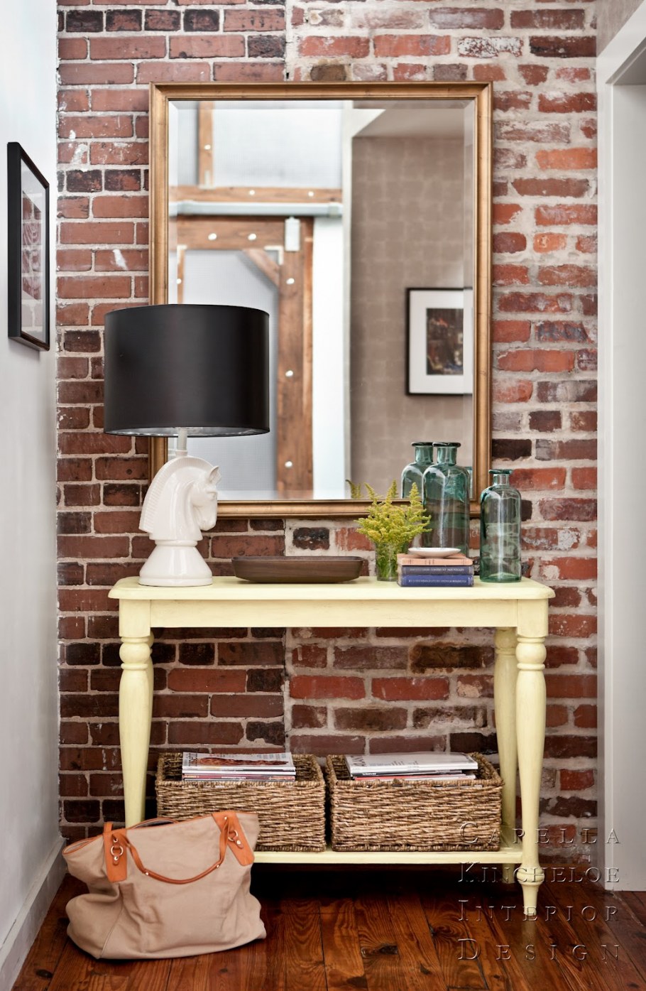 Декоративный кирпич в интерьере