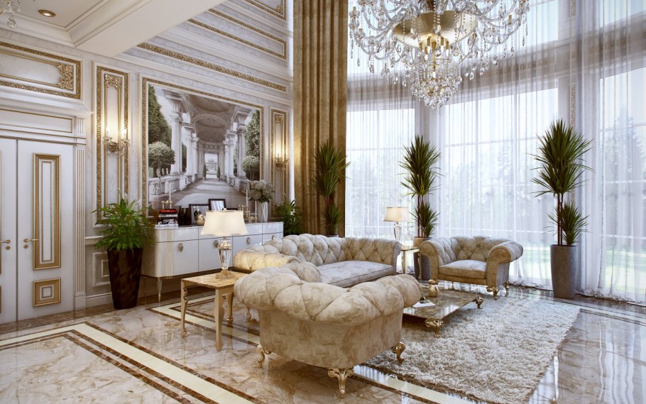 Неоклассика в интерьере