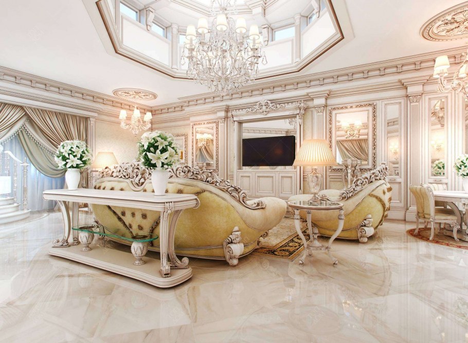 Дорогой интерьер