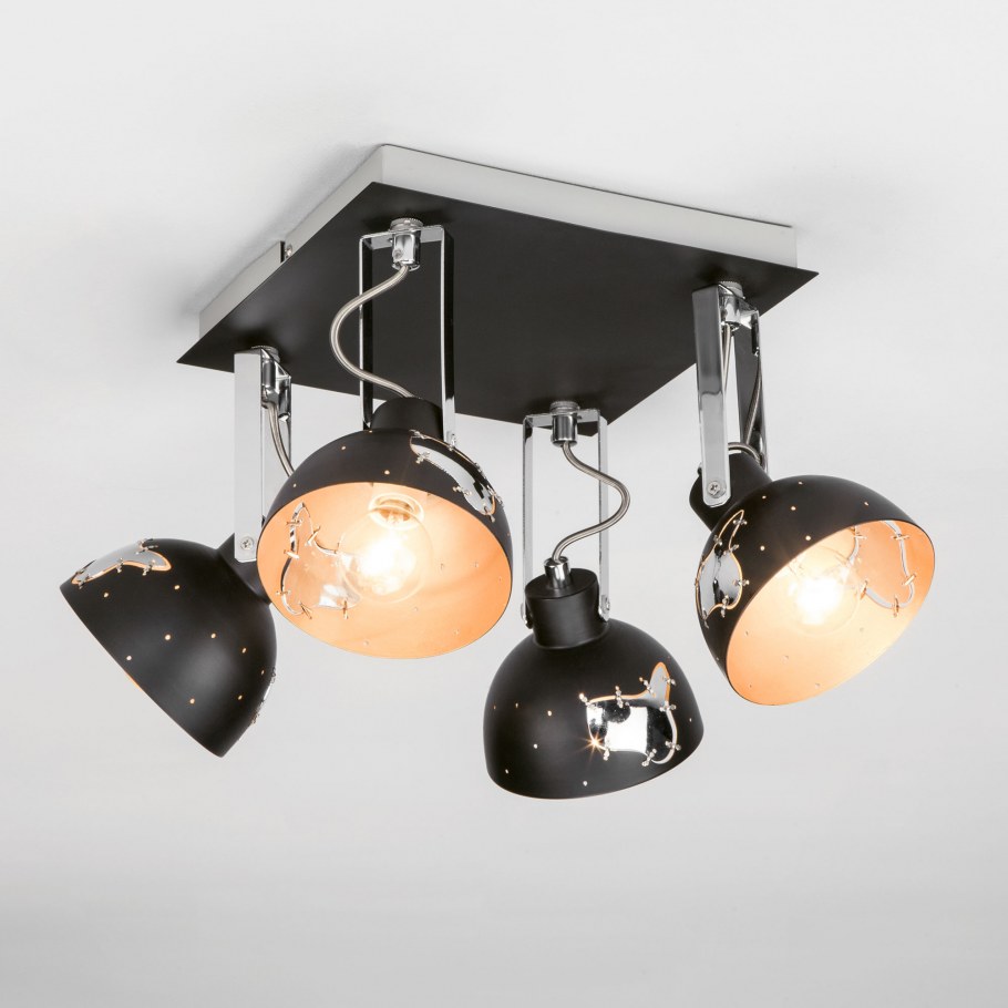 Светильник споты - 20069/4 черный
