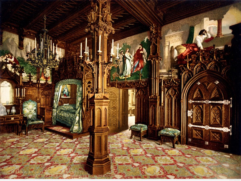 Дворцы интерьеры Нойшванштайн