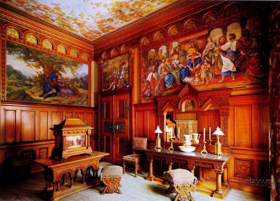 Замок Хивер интерьер