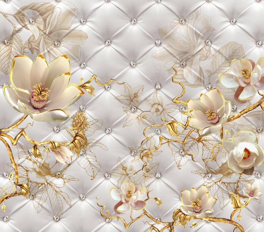 Фотообои золотые