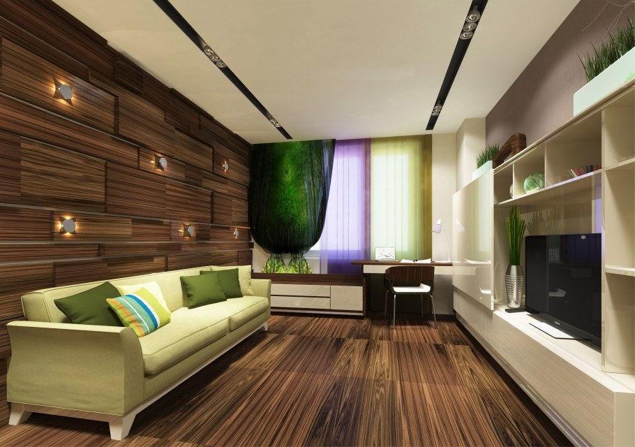 Экологически чистый интерьер