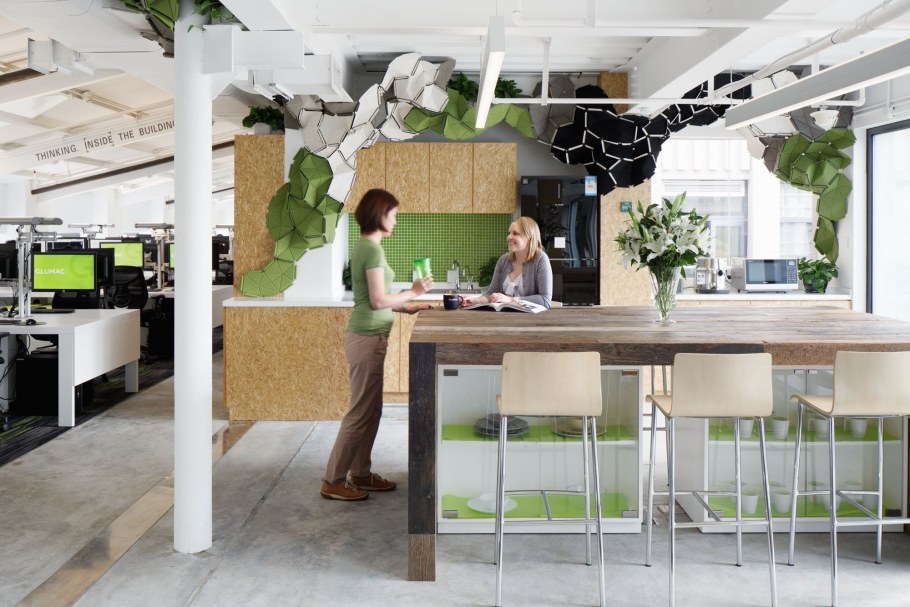 ЭКОДИЗАЙН В интерьере офиса