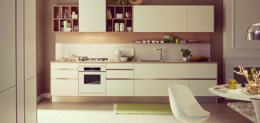 Кухня без навесных шкафов икеа