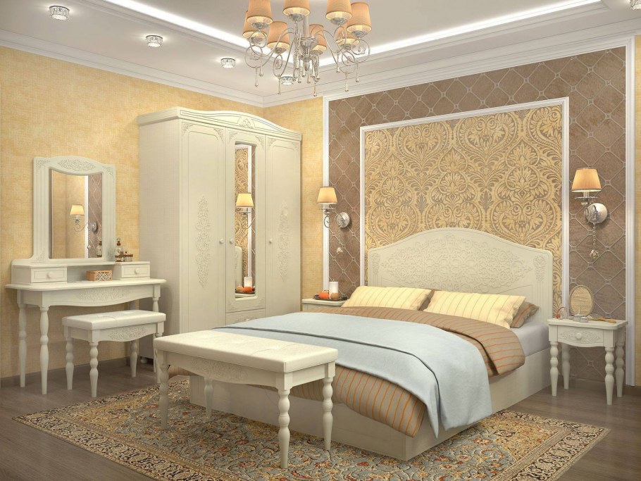 Спальня Ассоль плюс ваниль