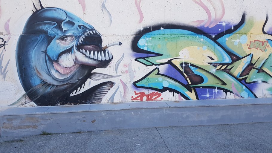Граффити на стене