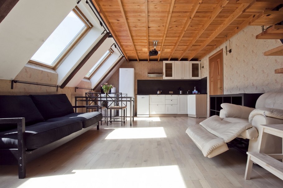 Двухуровневая мансарда